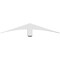 Ekena Millwork Bellingham Architectural Grade PVC Gable Bracket, 48"W x 8"H x 4"D x 4"F, 4/12 Pitch GBP048X08X0404BEL00 - alternate 4